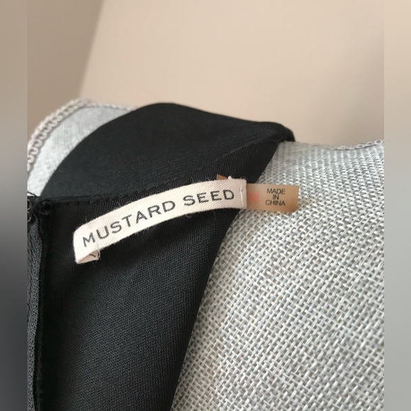 Mustard Seed Black Dress - Picture 7 of 8
